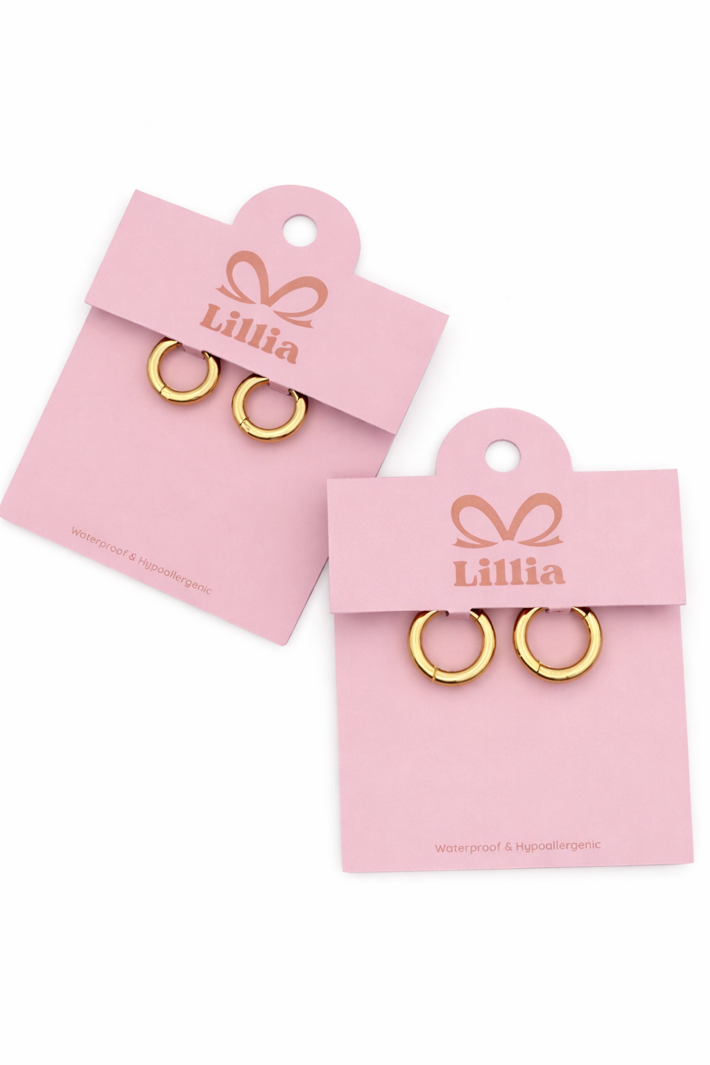 Chunky Gold Huggies (Not suited for ‘Dainty’ collection charms)