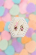 Pink Bow Charms
