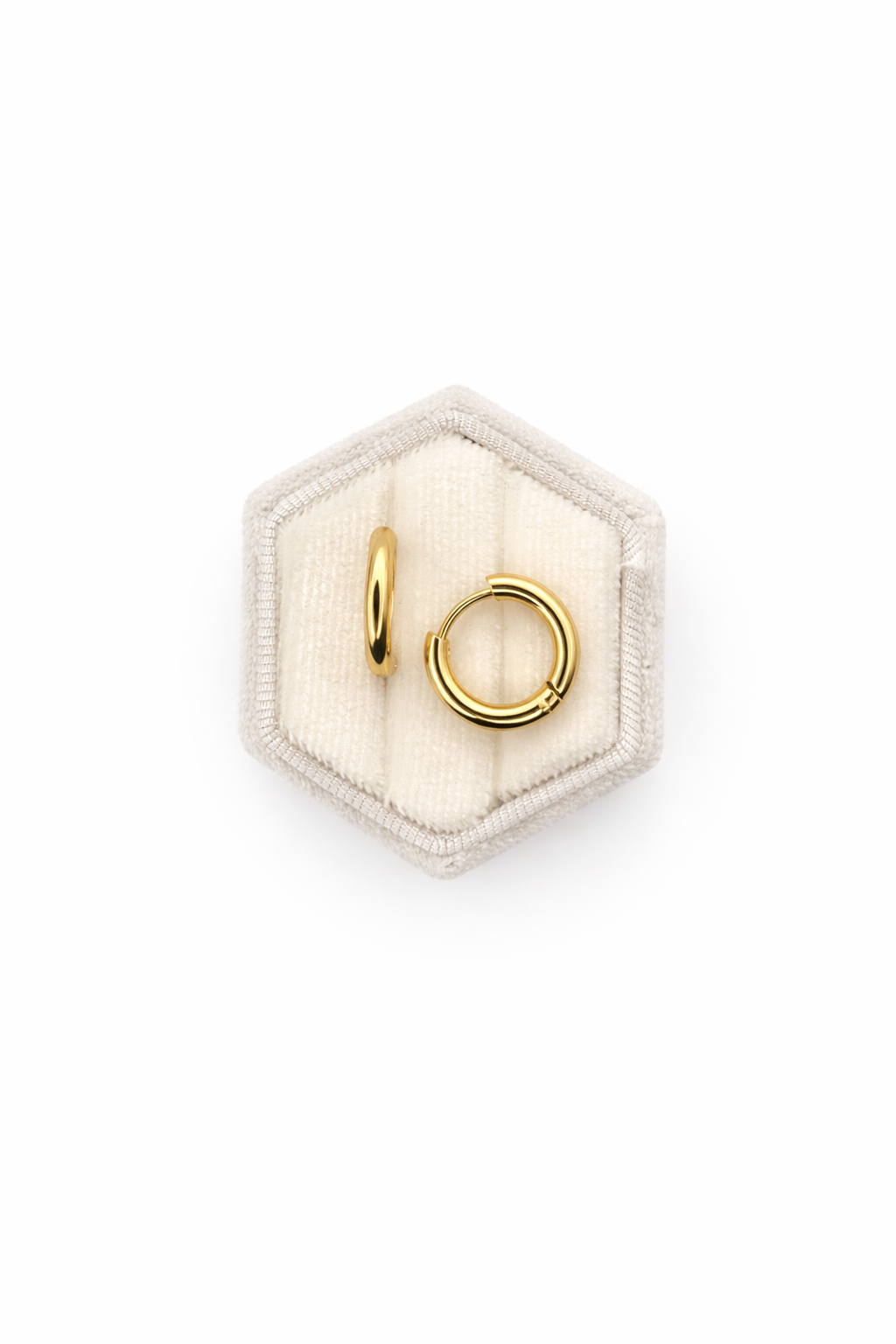 Chunky Gold Huggies (Not suited for ‘Dainty’ collection charms)