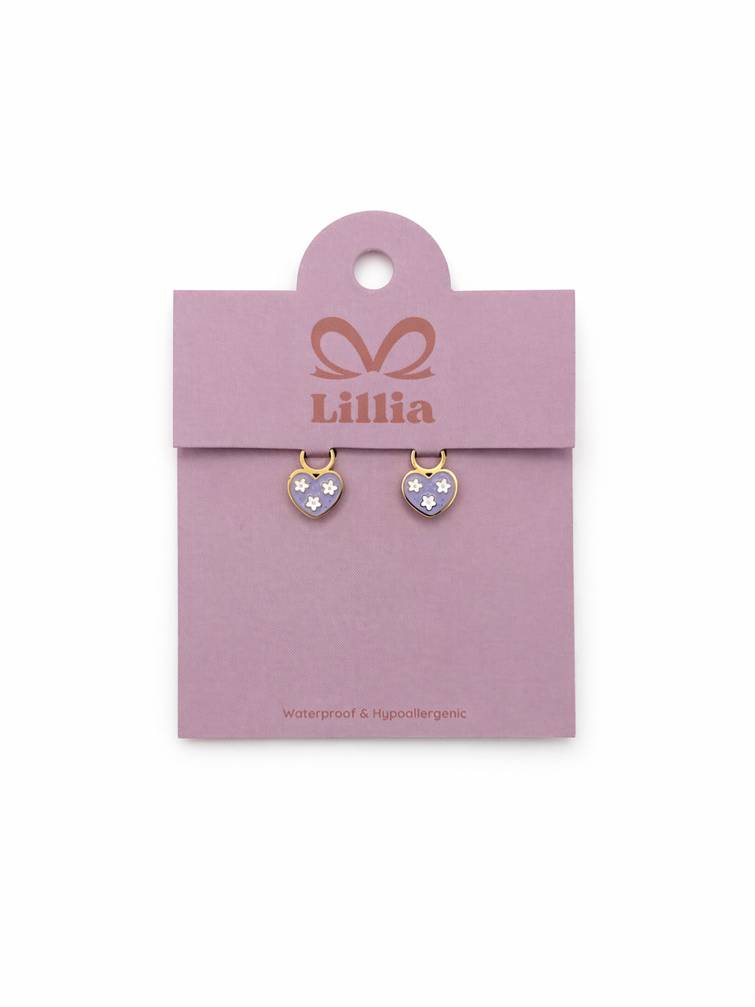 Daisy Heart Charms
