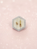 Dainty Pink Heart Charms
